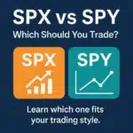 Visual comparison of SPX and SPY showing tax treatment, settlement, and trading differences for options traders in 2025